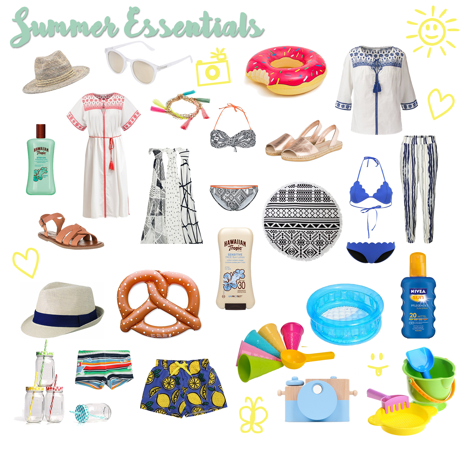 Sommer Must-haves: Alles für den Strandurlaub oder den Tag am See